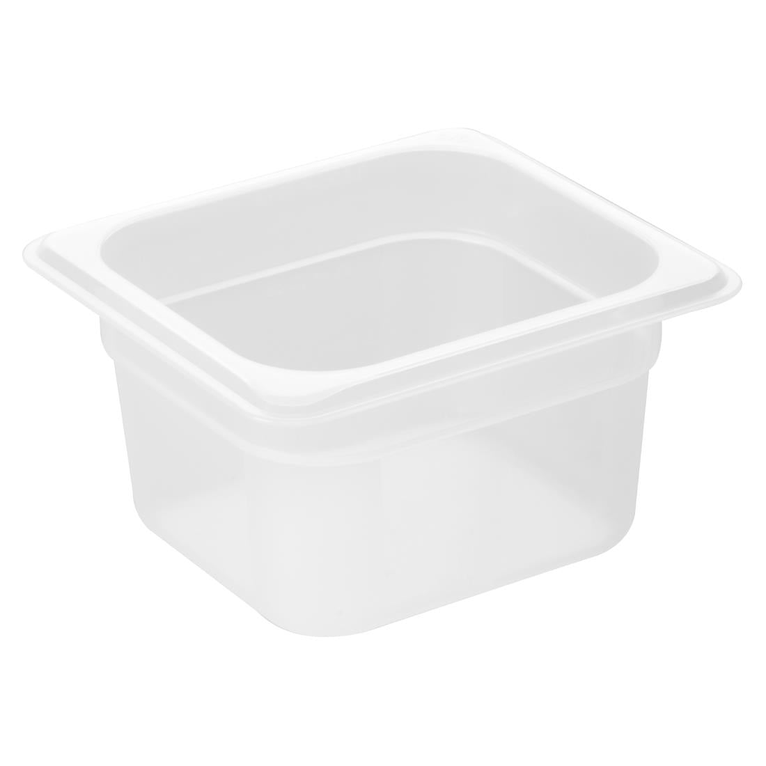 HZ344 Nisbets Essentials Polypropylene GN Container 1/6 100mm (H) 1.5Ltr