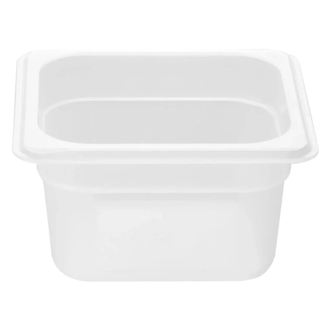HZ344 Nisbets Essentials Polypropylene GN Container 1/6 100mm (H) 1.5Ltr