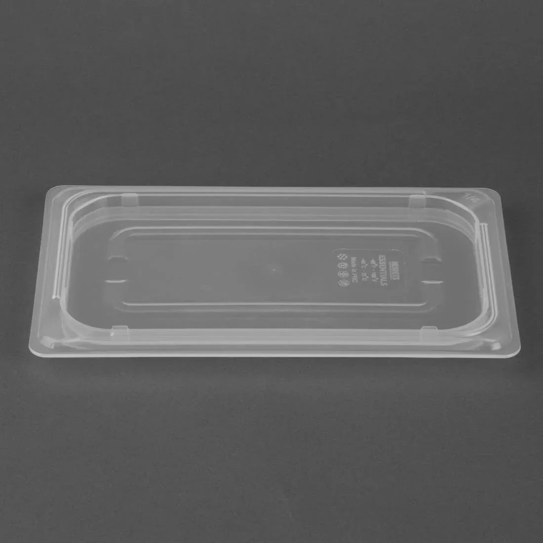 HZ348 Nisbets Essentials Polypropylene GN Lid 1/4