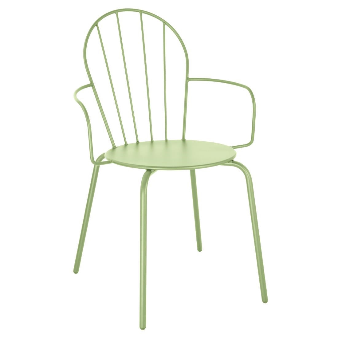 HZ360 Bolero Adeline Arm Chair Light Green (Set 4)