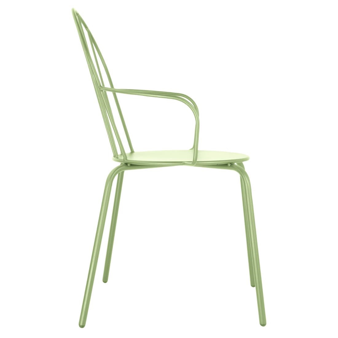 HZ360 Bolero Adeline Arm Chair Light Green (Set 4)