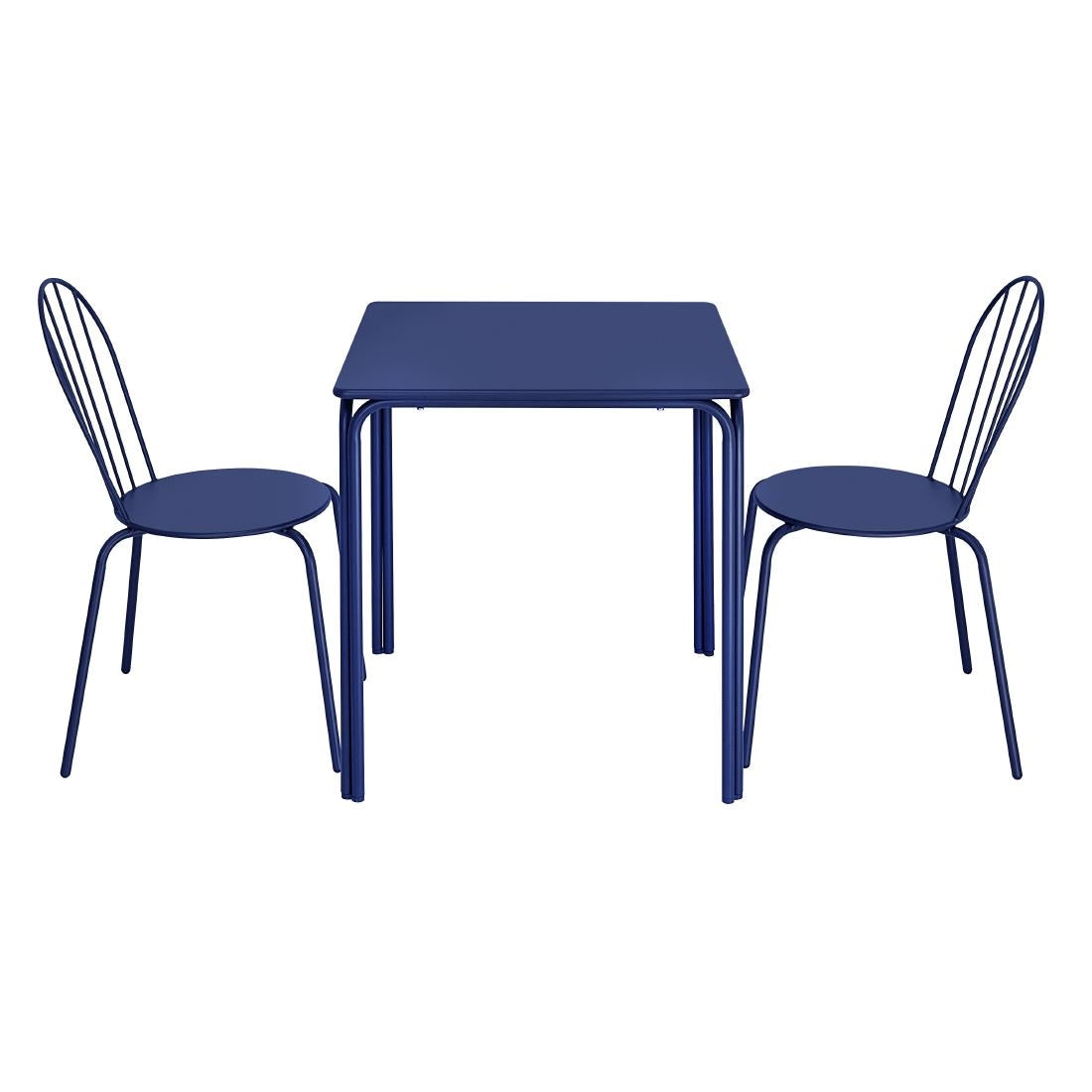 HZ362 Bolero Adeline Side Chair Dark Navy ((Set 4)