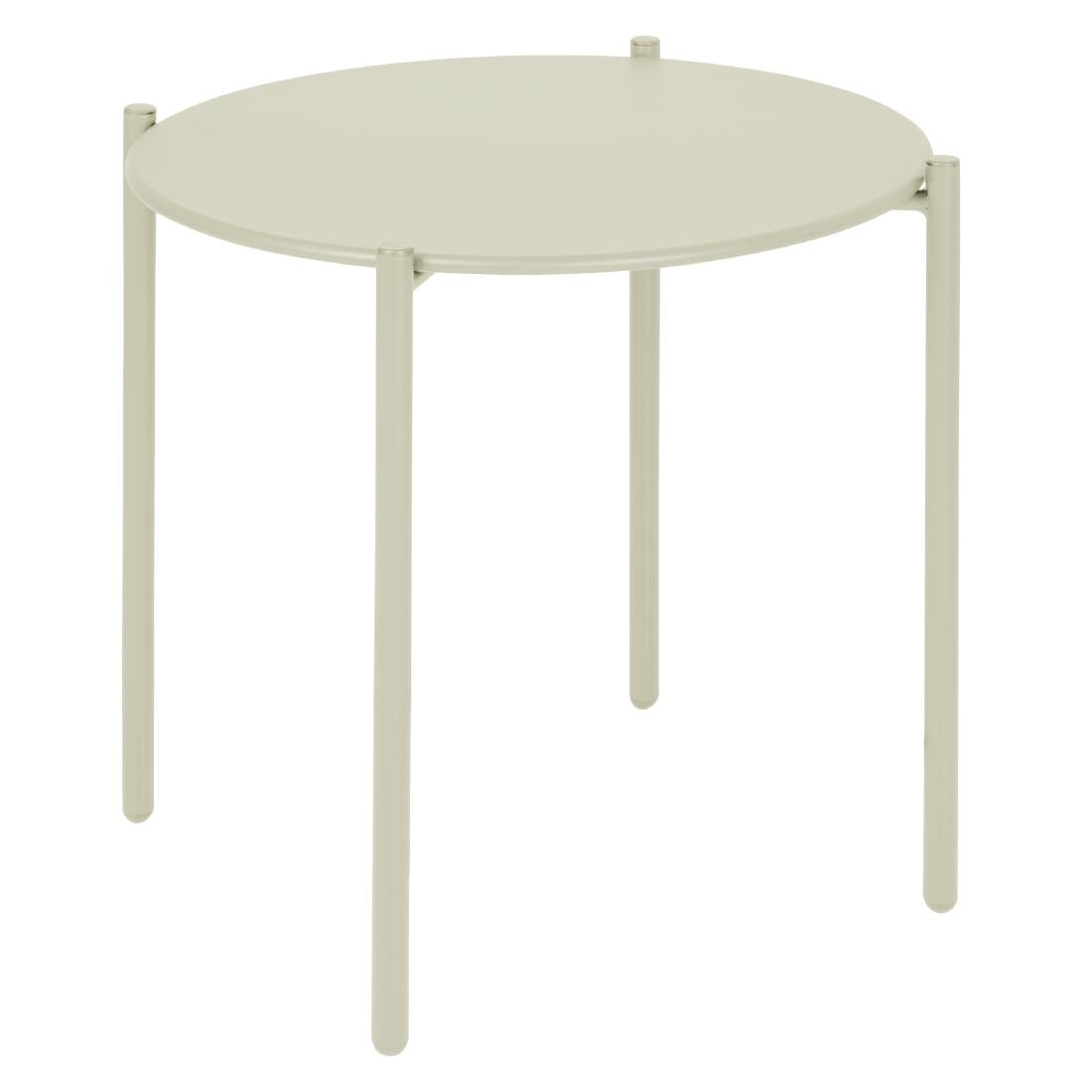 HZ377 Bolero Perth Round Low Coffee Table Light Grey - 450mm