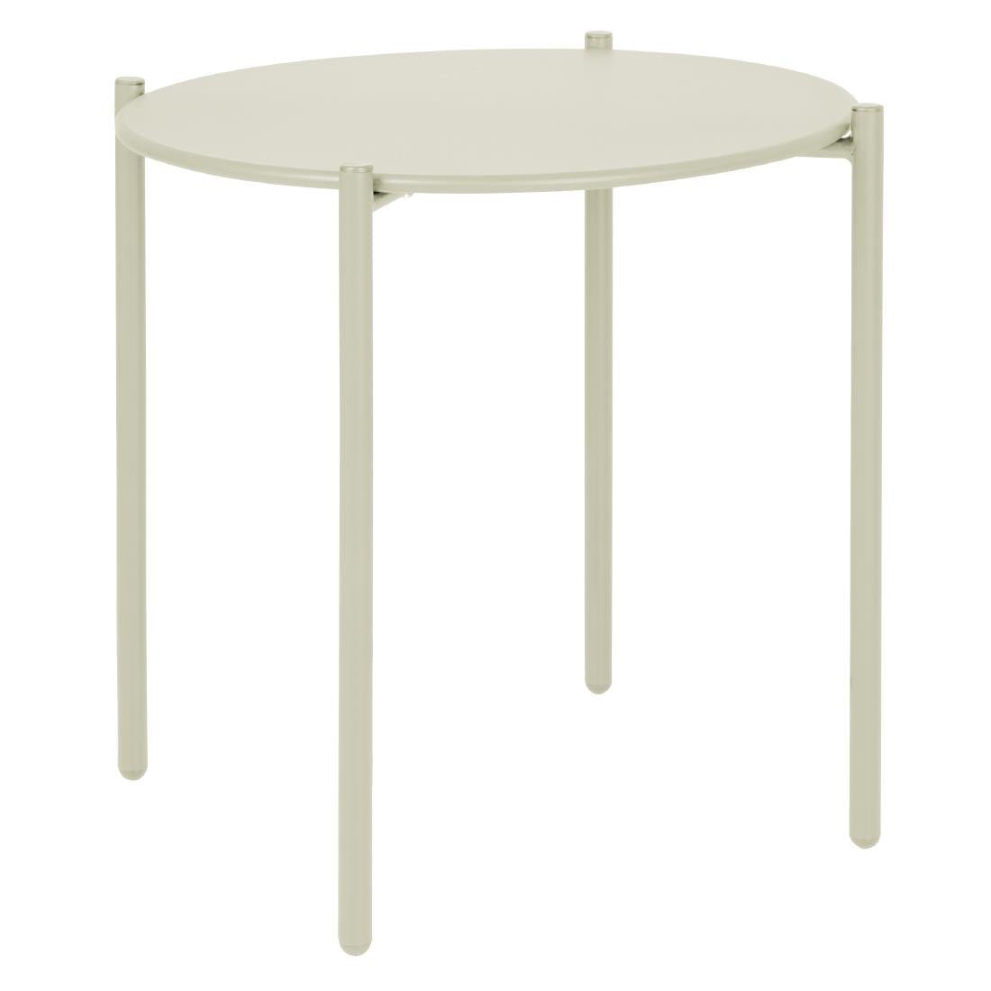 HZ377 Bolero Perth Round Low Coffee Table Light Grey - 450mm
