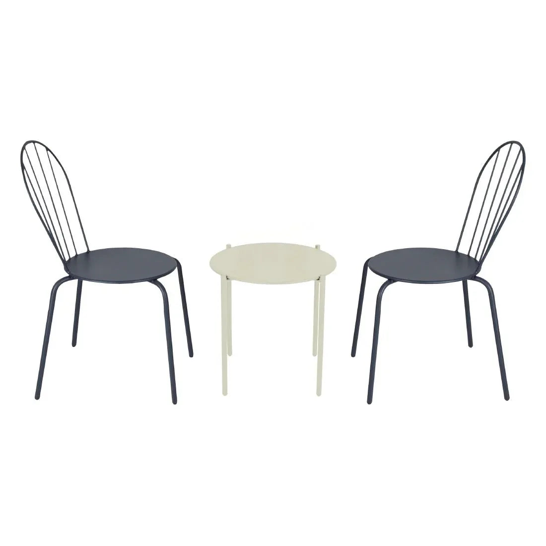 HZ377 Bolero Perth Round Low Coffee Table Light Grey - 450mm