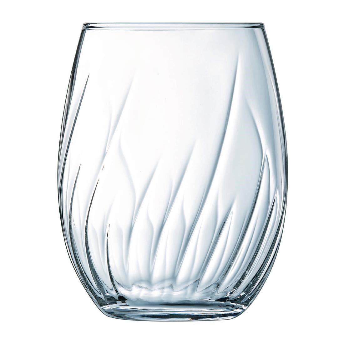 HZ403 Cristal d'Arques Swirly Tumblers 360ml (Pack of 8)