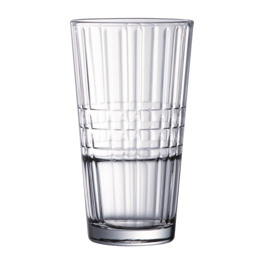 HZ415 Arcoroc Stack Up Cross Tumblers 350ml (Pack of 24)