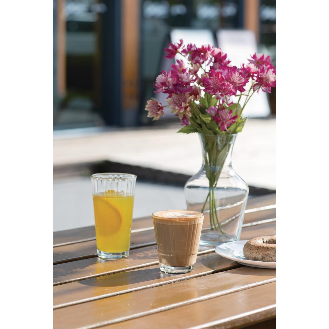 Arcoroc Stack'Up Cross Tumblers 210ml (24 Pack)