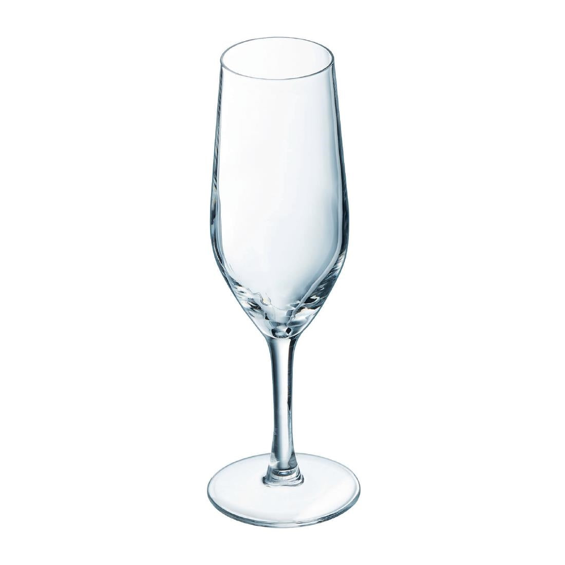 HZ427 Chef & Sommelier Evidence Flute Glasses 160ml (Pack of 24)