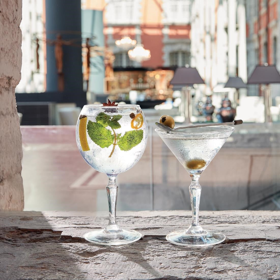 HZ438 Arcoroc Monti Cocktail/Martini Glasses 210ml (Pack of 12)