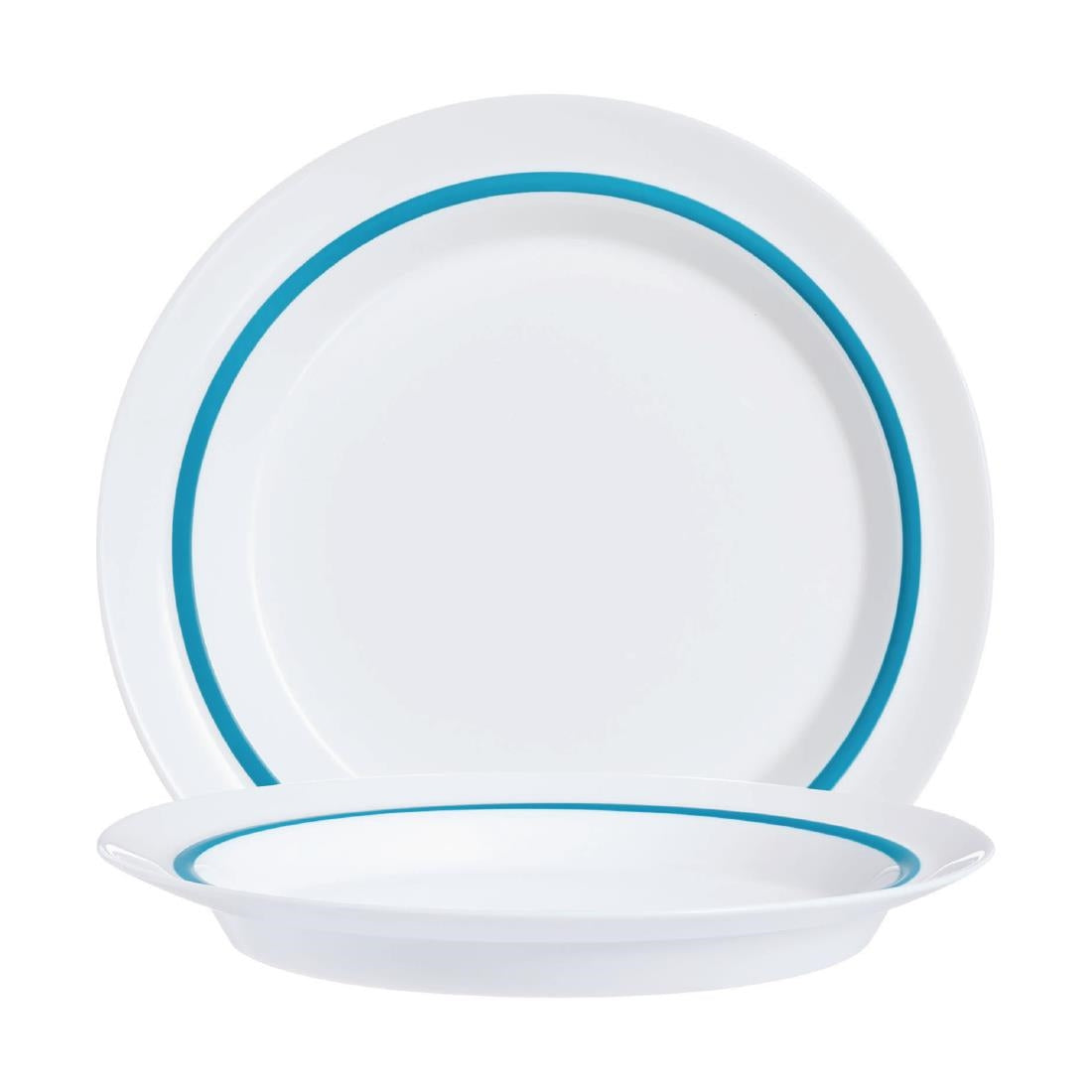 HZ442 Arcoroc Autonomy Blue Plates 190mm (Pack of 12)