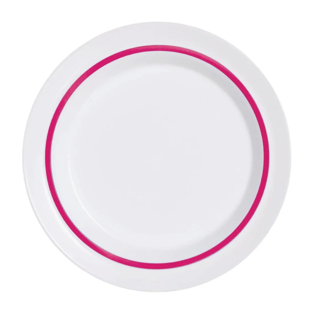 HZ443 Arcoroc Autonomy Red Plates 230mm (Pack of 12)