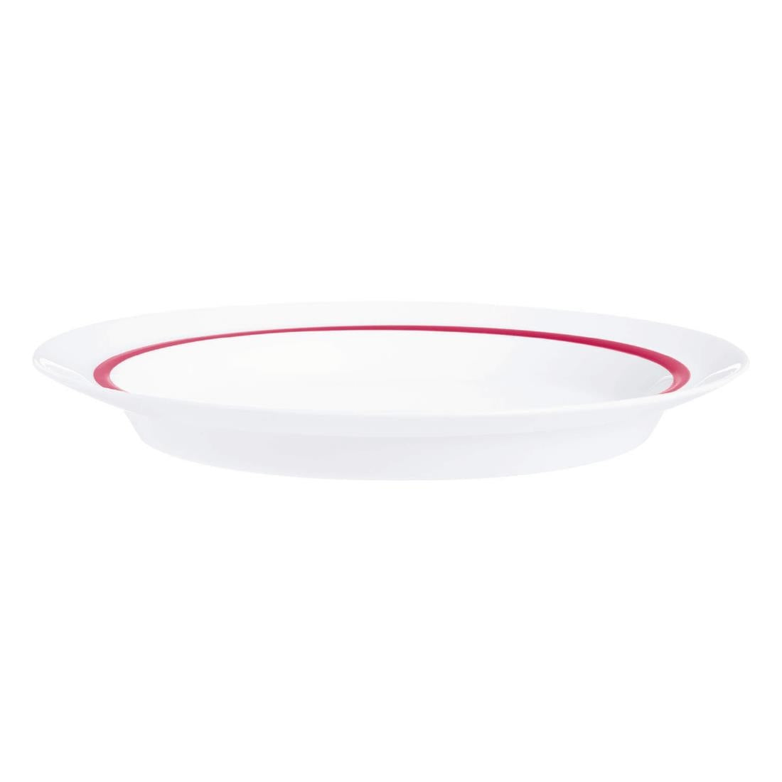 HZ444 Arcoroc Autonomy Red Plates 190mm (Pack of 12)