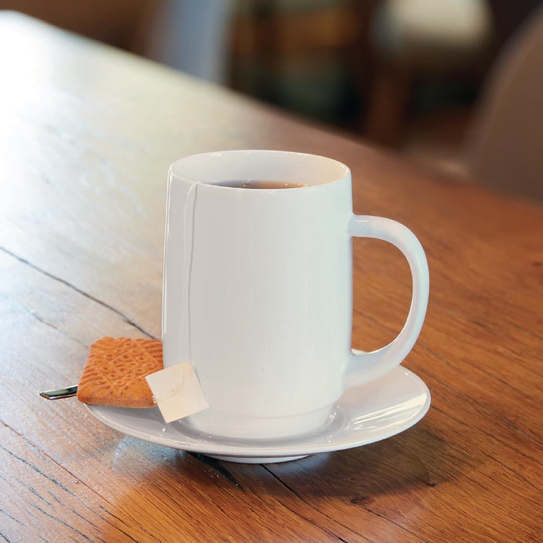 HZ449 Arcoroc Intensity White Baril Mugs 290ml (Pack of 24)