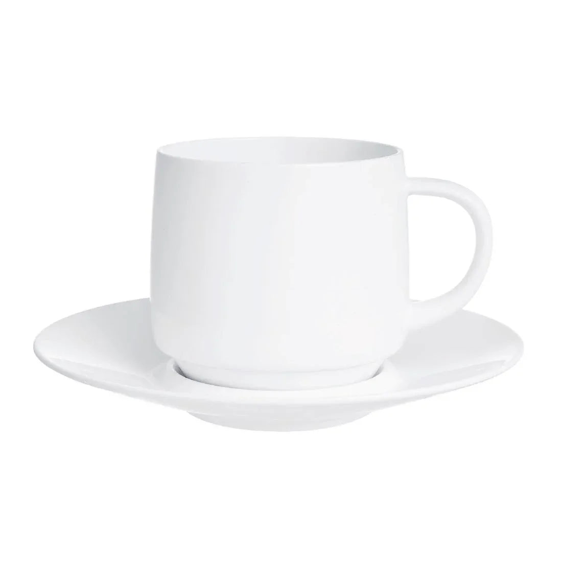 HZ450 Arcoroc Intensity White Baril Saucers 120mm (Pack of 24)