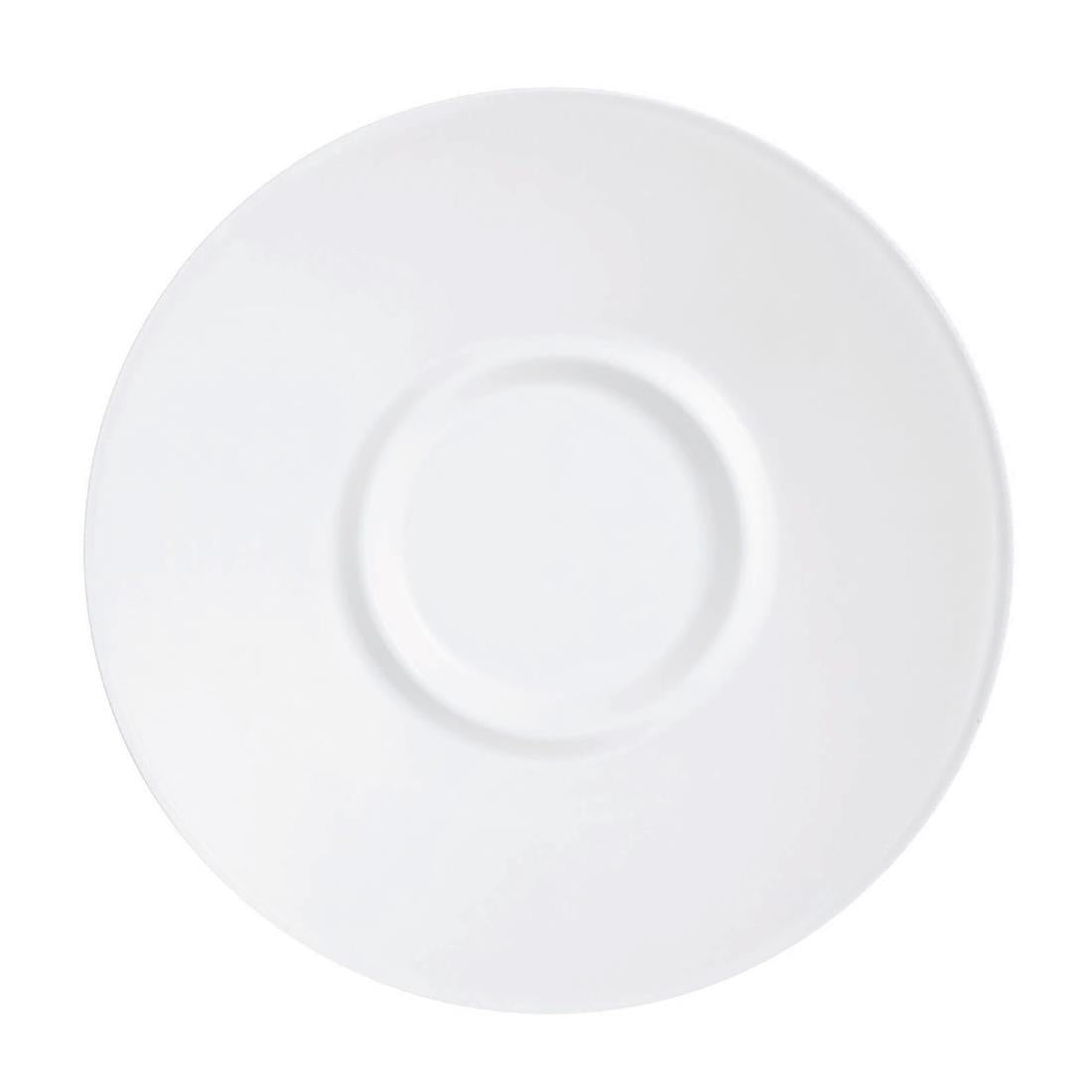HZ451 Arcoroc Intensity White Baril Saucers 140mm (Pack of 24)