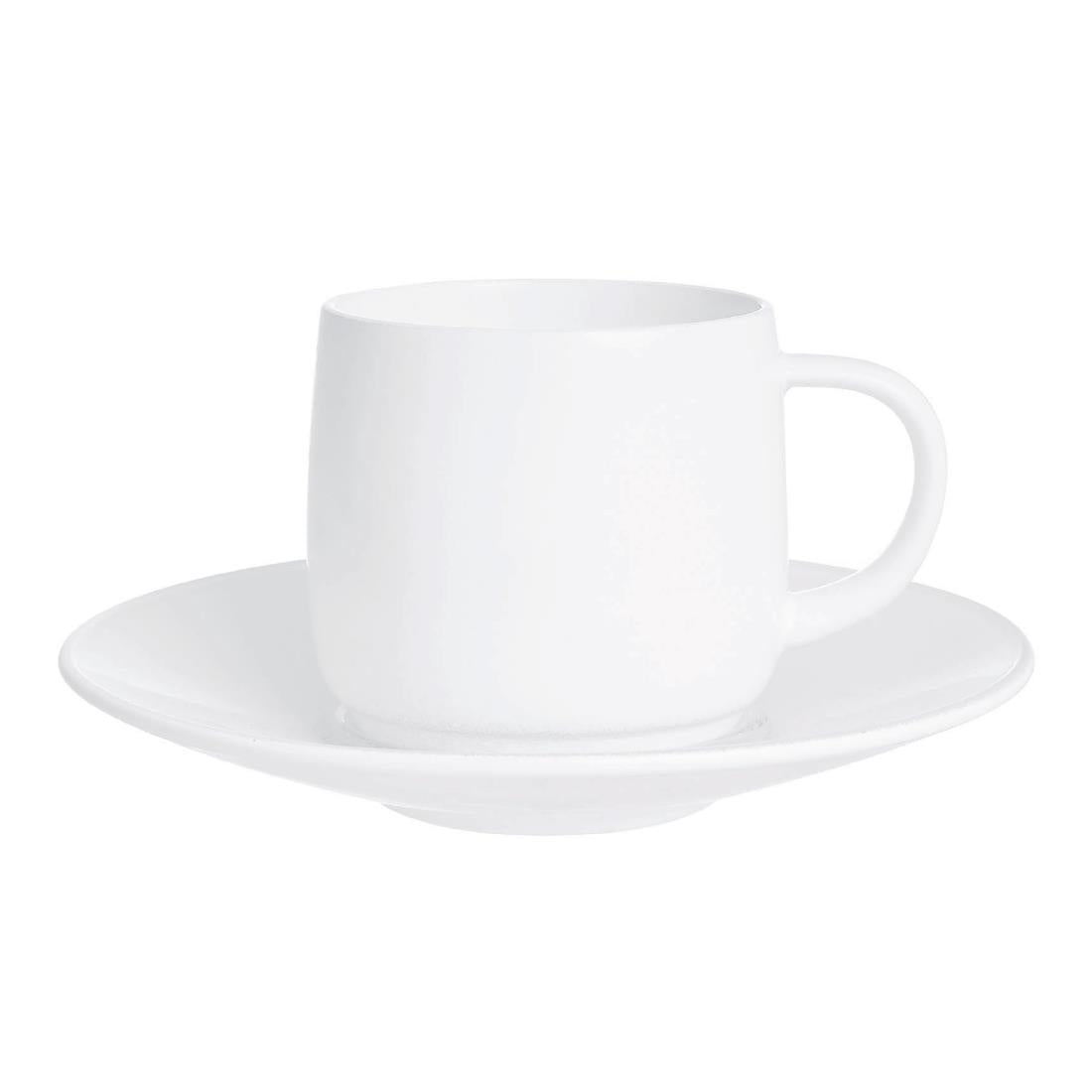 HZ452 Arcoroc Intensity White Baril Saucers 154mm (Pack of 24)
