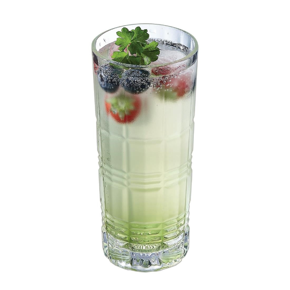 HZ460 Arcoroc Brixton Tubo/Hiball Tumblers 310ml (Pack of 12)