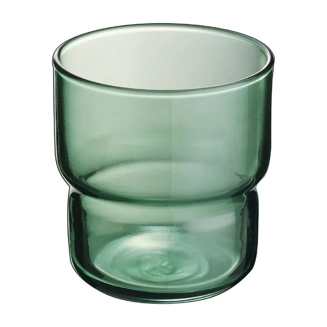 HZ463 Arcoroc Log Brush Dark Green Tumblers 220ml (Pack of 48)