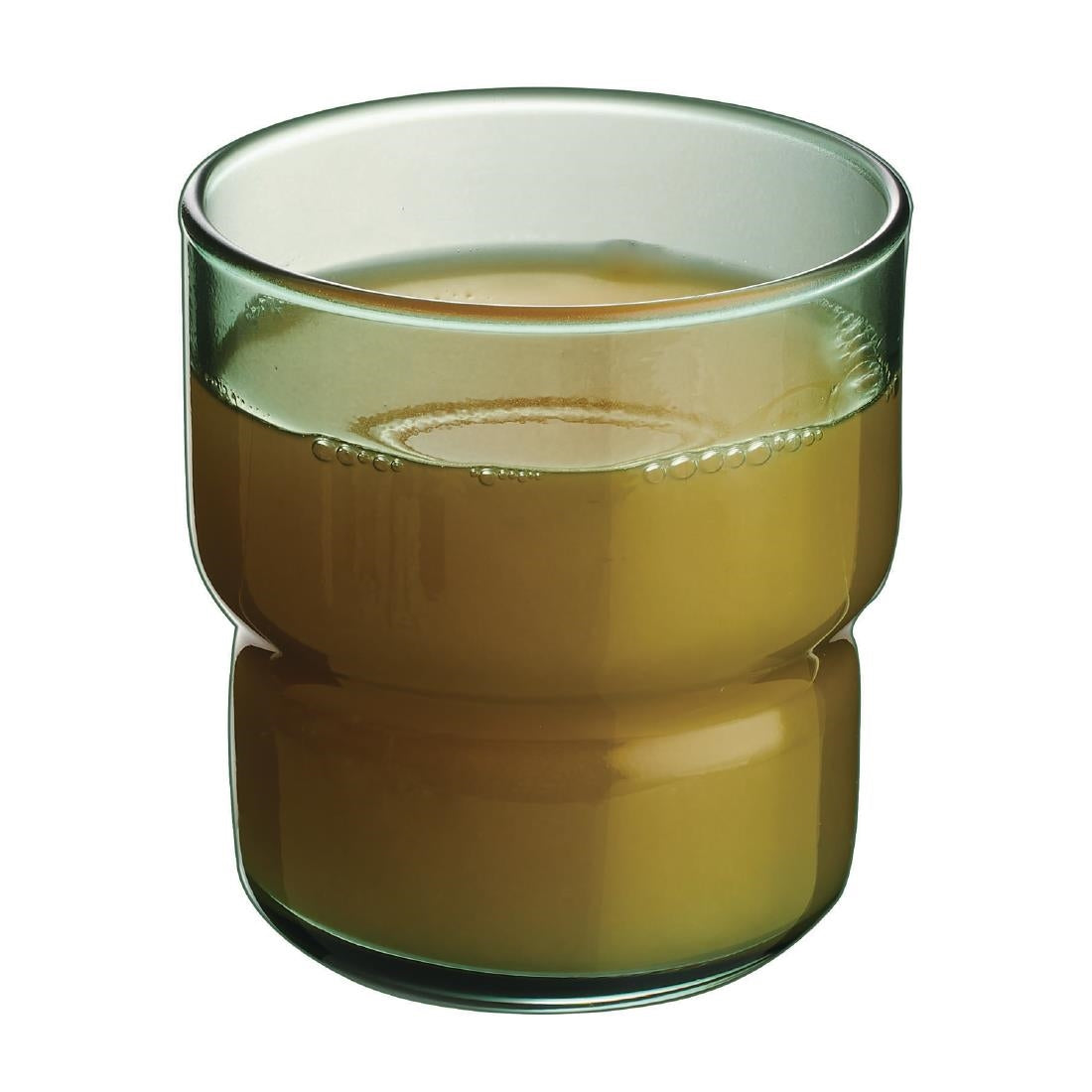 HZ463 Arcoroc Log Brush Dark Green Tumblers 220ml (Pack of 48)