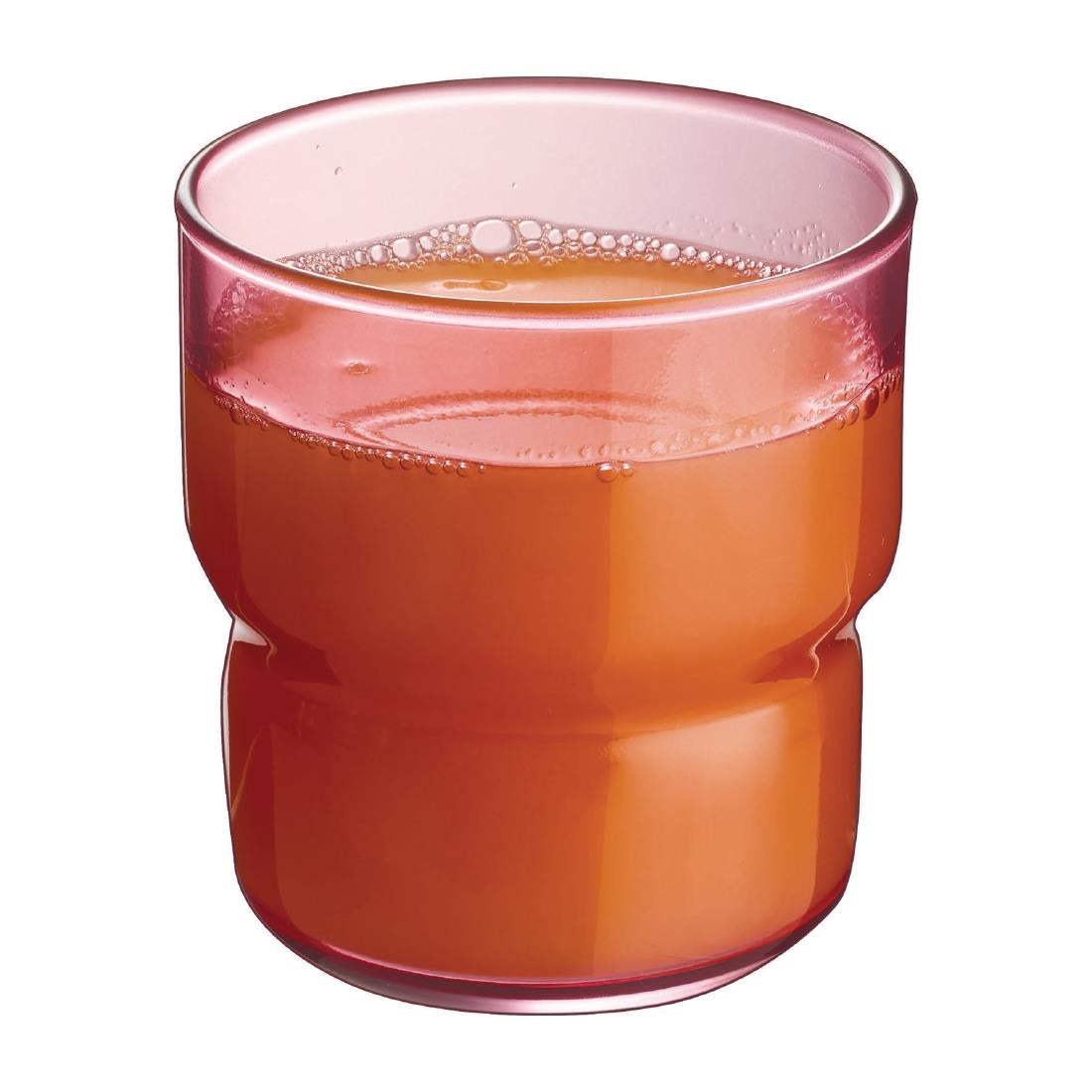 HZ464 Arcoroc Log Brush Cherry Tumblers 220ml (Pack of 48)