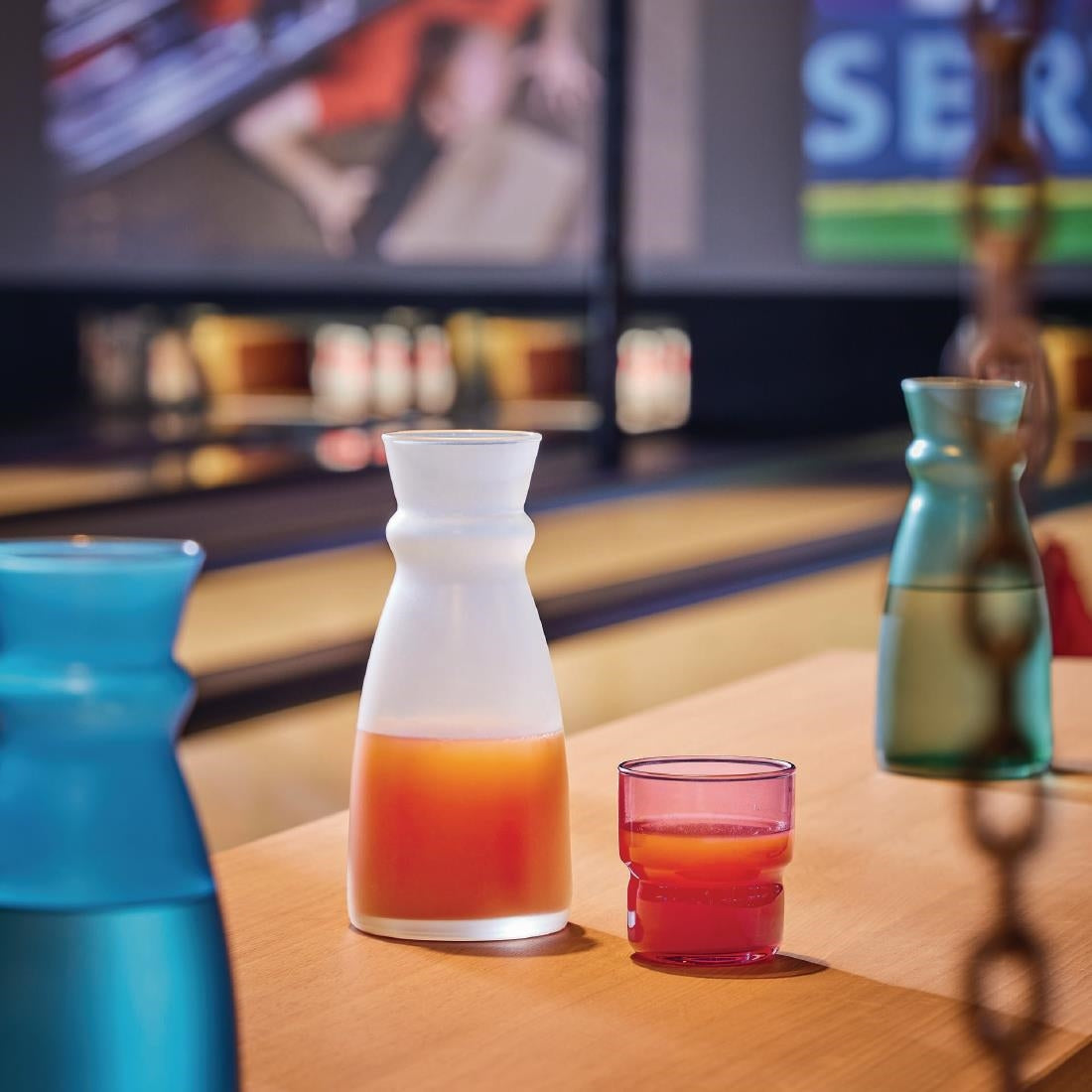 HZ464 Arcoroc Log Brush Cherry Tumblers 220ml (Pack of 48)