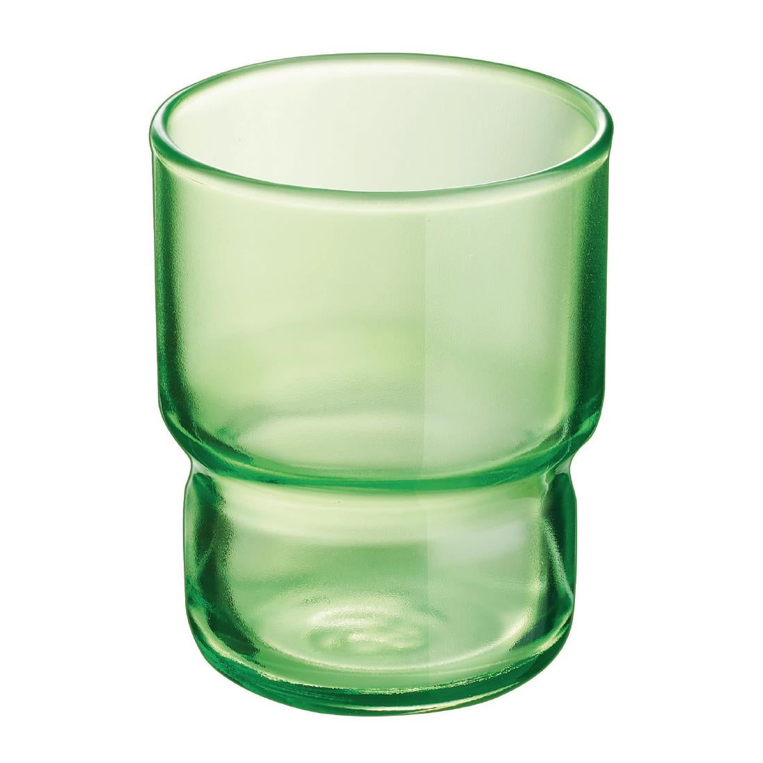 HZ465 Arcoroc Log Brush Green Tumblers 160ml (Pack of 48)