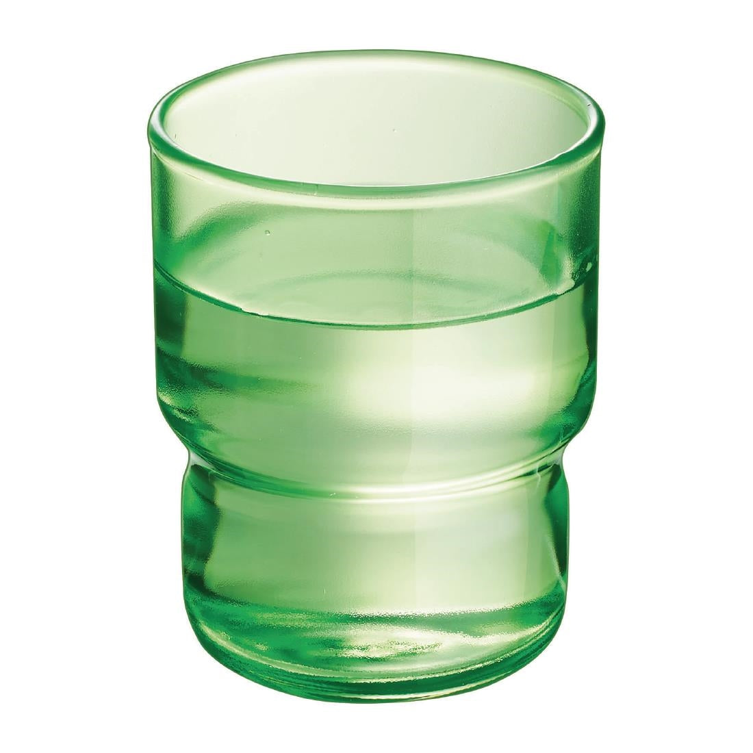 HZ465 Arcoroc Log Brush Green Tumblers 160ml (Pack of 48)