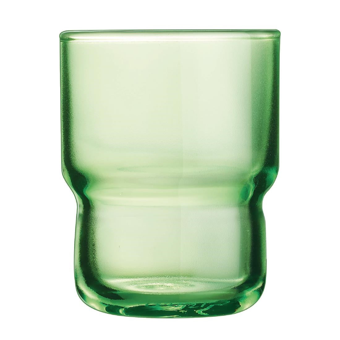 HZ465 Arcoroc Log Brush Green Tumblers 160ml (Pack of 48)