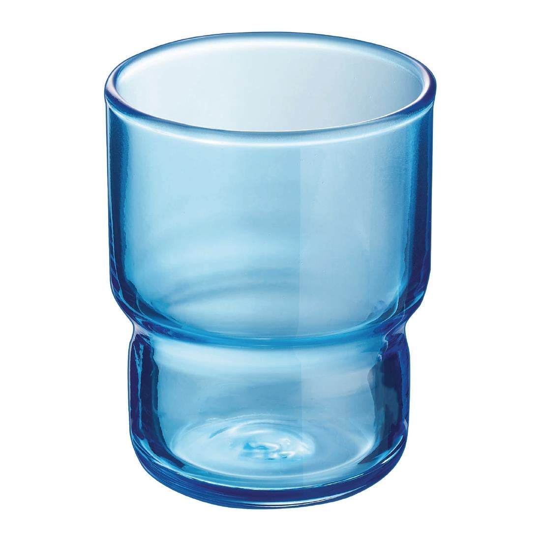 HZ466 Arcoroc Log Brush Blue Tumblers 160ml (Pack of 48)