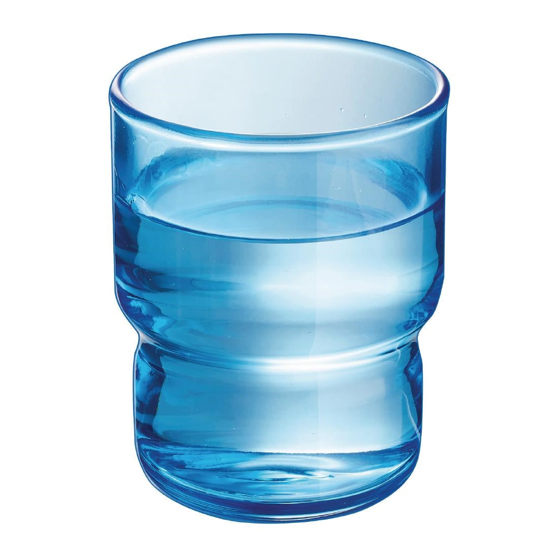 HZ466 Arcoroc Log Brush Blue Tumblers 160ml (Pack of 48)