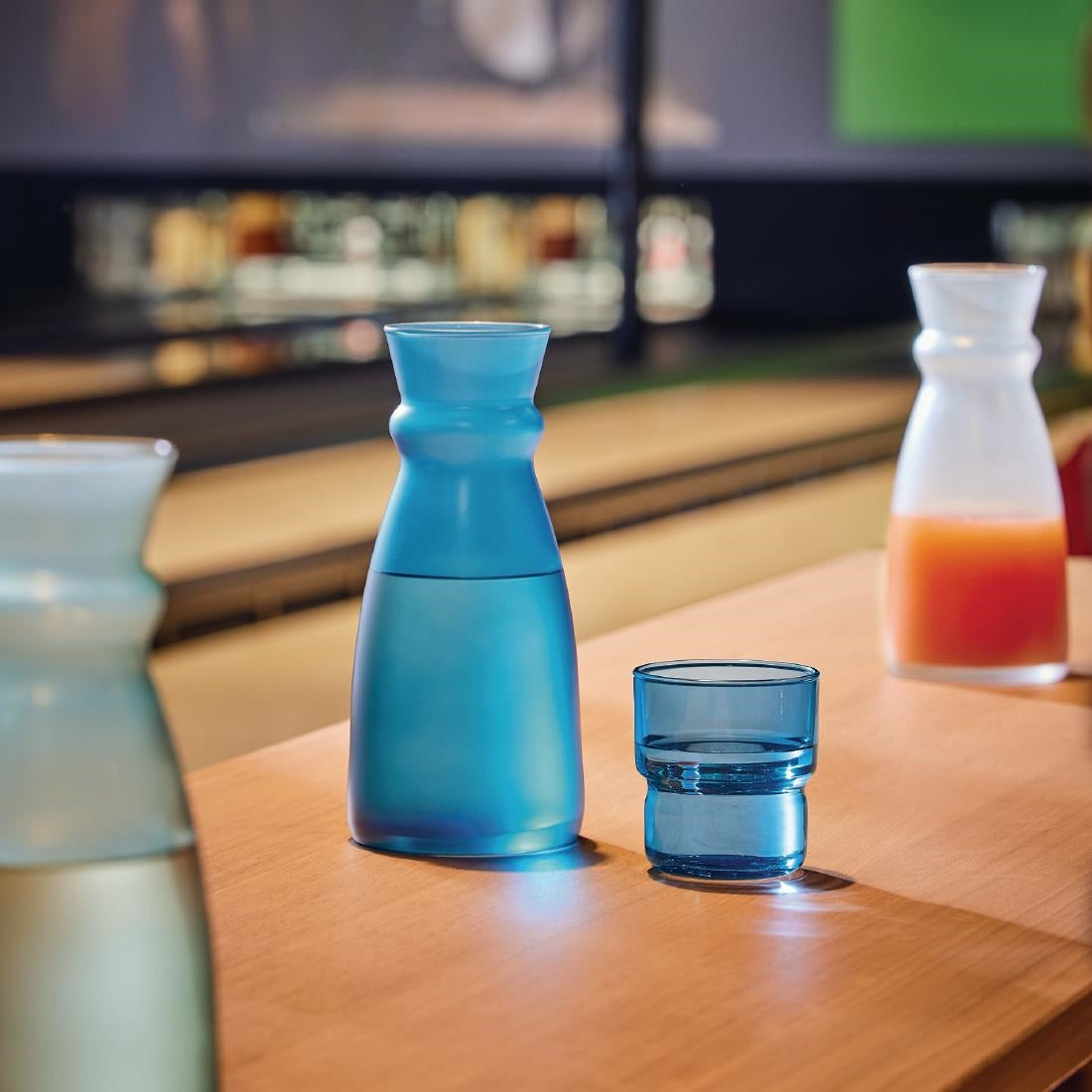 HZ466 Arcoroc Log Brush Blue Tumblers 160ml (Pack of 48)