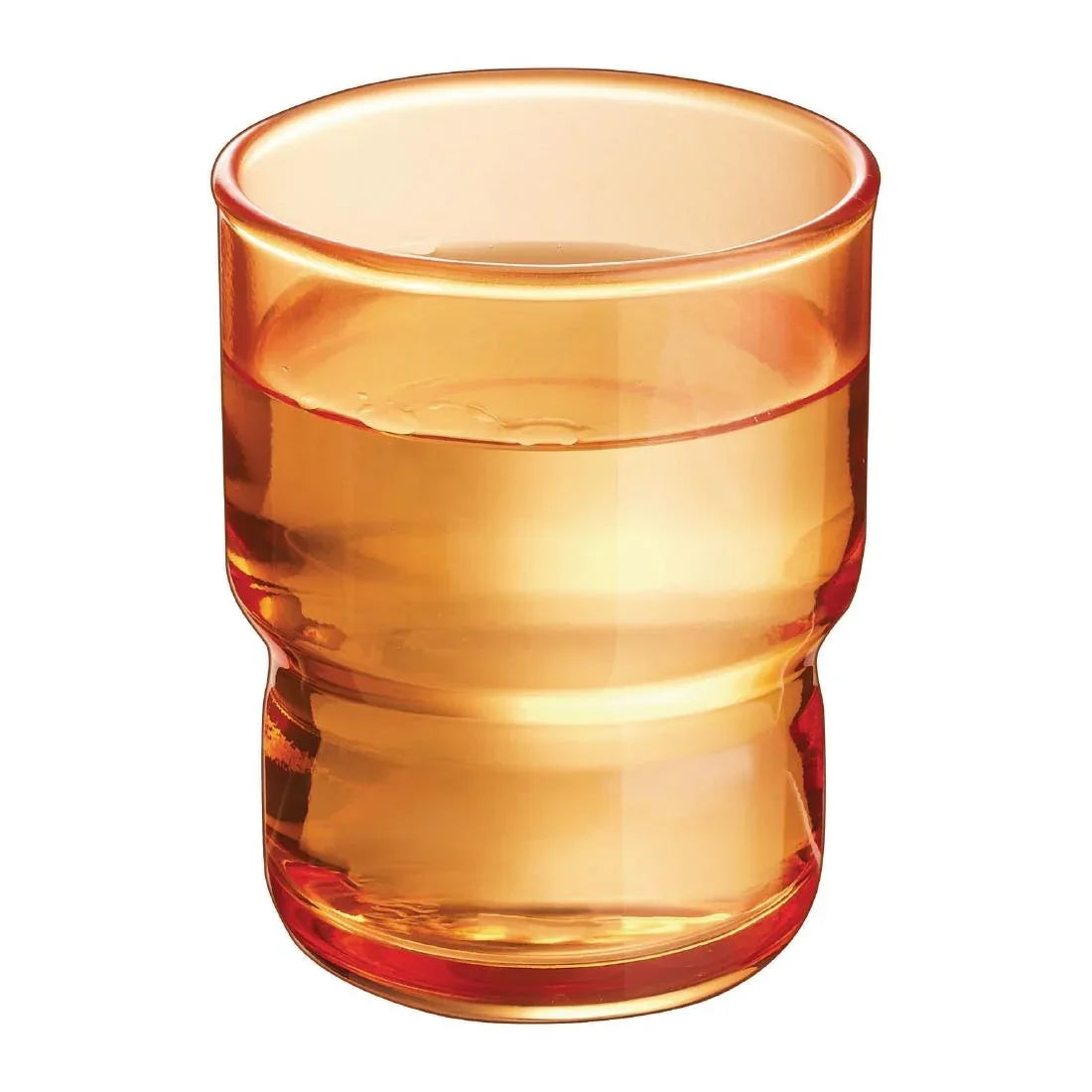 HZ467 Arcoroc Log Brush Orange Tumblers 160ml (Pack of 48)
