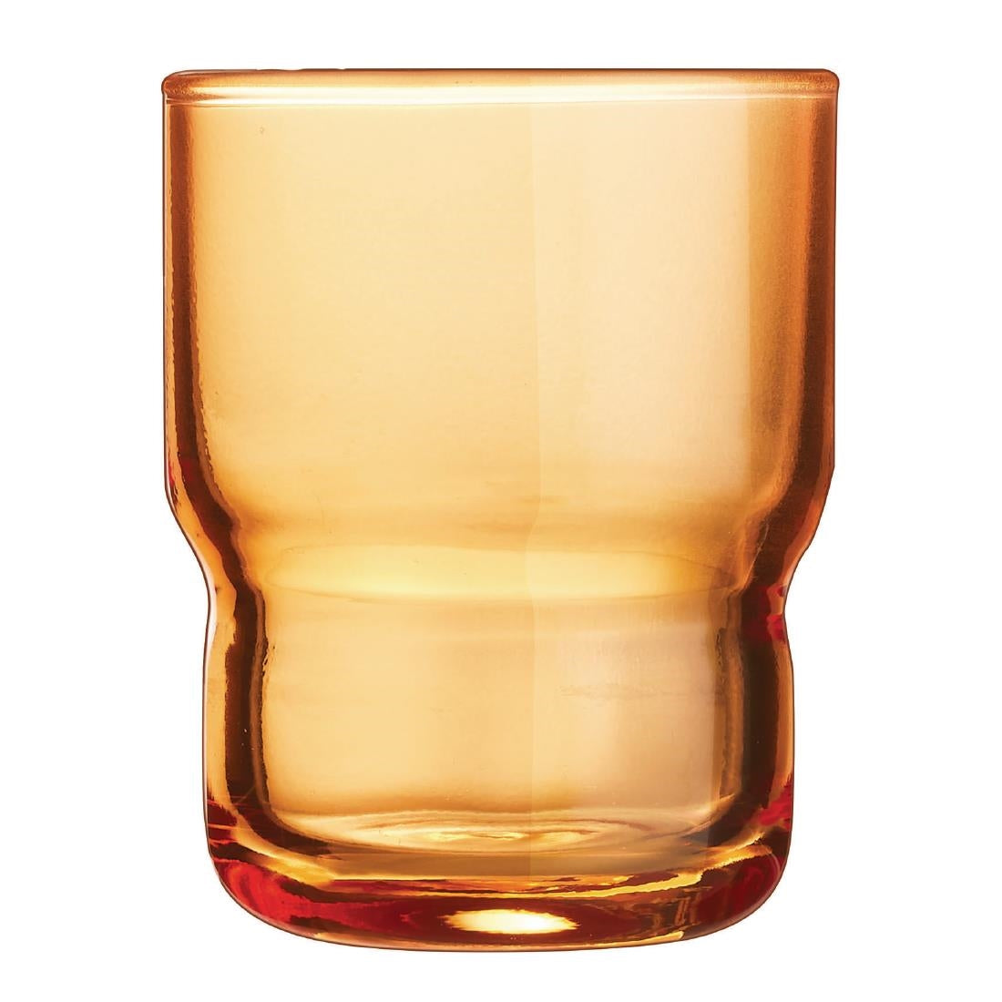 HZ467 Arcoroc Log Brush Orange Tumblers 160ml (Pack of 48)