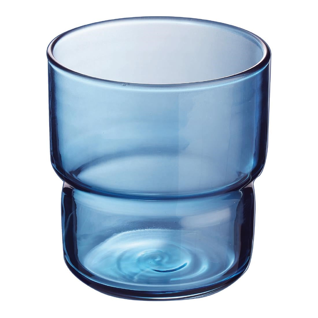 HZ468 Arcoroc Log Brush Blue Jean Tumblers 220ml (Pack of 48)