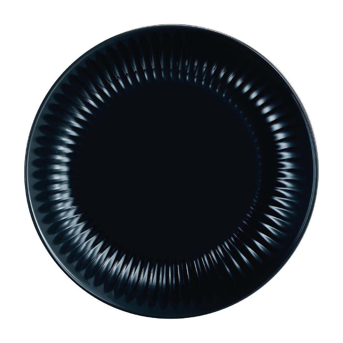 HZ473 Luminarc Cottage Black Dessert Plates 190mm (Pack of 24)