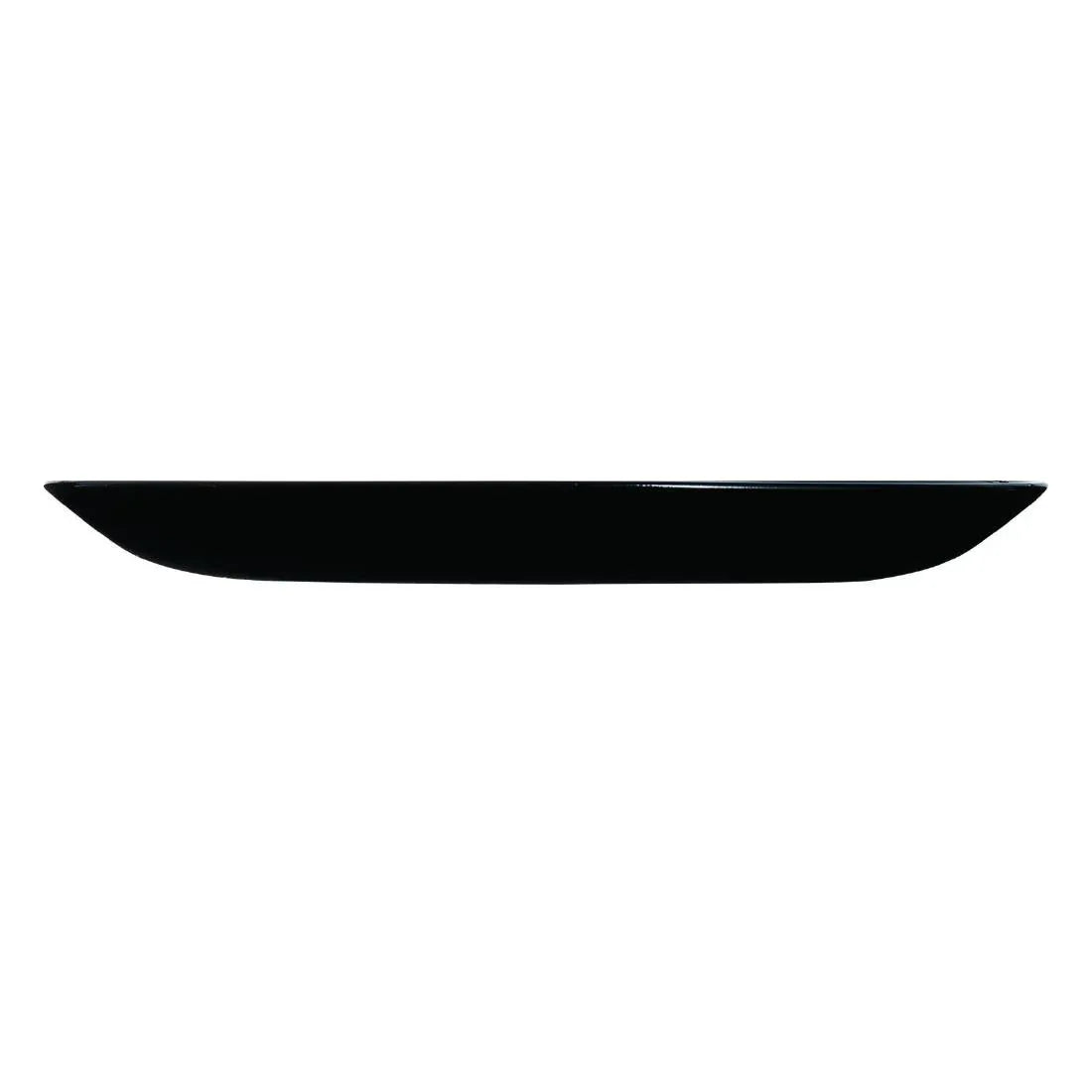 HZ473 Luminarc Cottage Black Dessert Plates 190mm (Pack of 24)