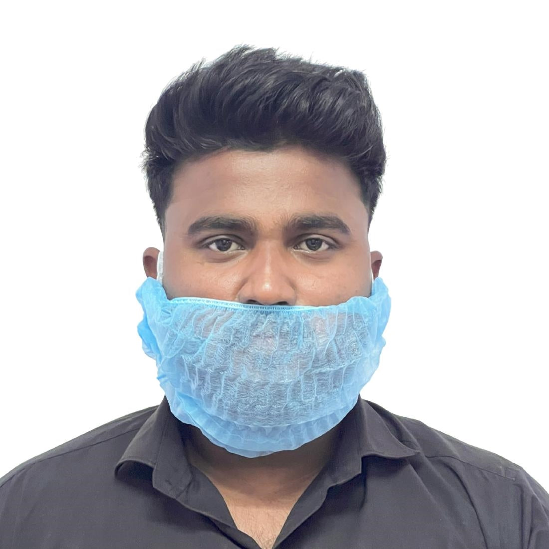 HZ506 Hygiplas Beard Snoods - Blue (50 Pack)