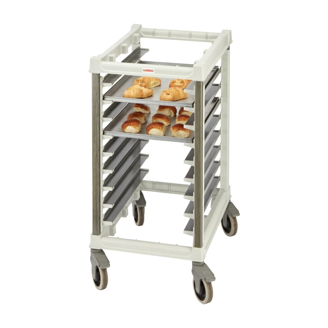 HZ525 - Cambro Ultimate Half Height Bakery Trolley with Extended Rail