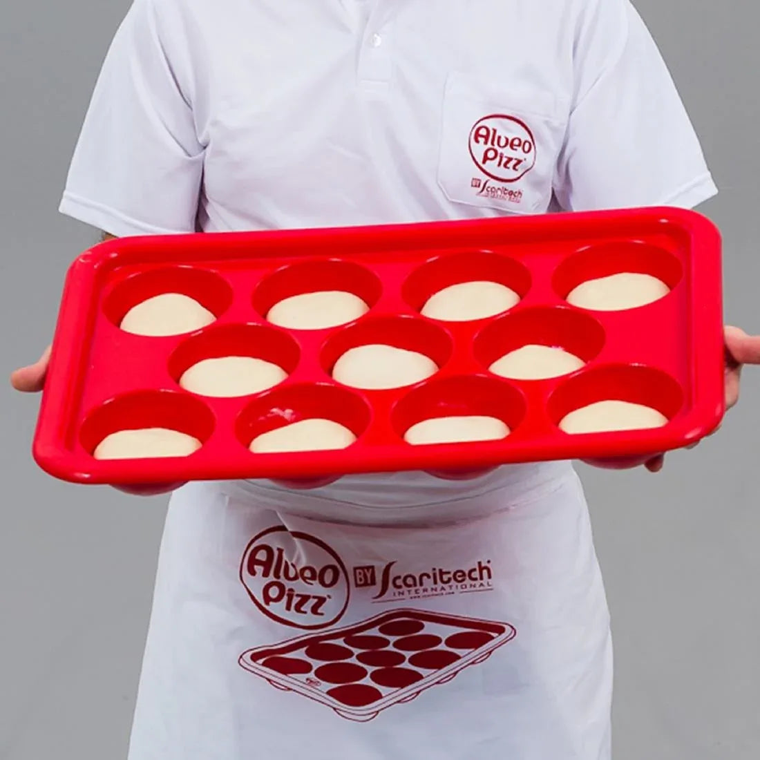 HZ543 - Scaritech Alveopizz Red Tray