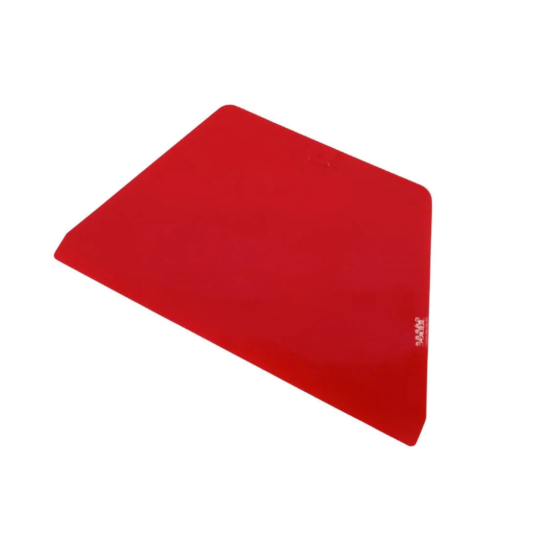 HZ563 - Scaritech Corne Trapeze Grand Modele Rouge 216x128mm