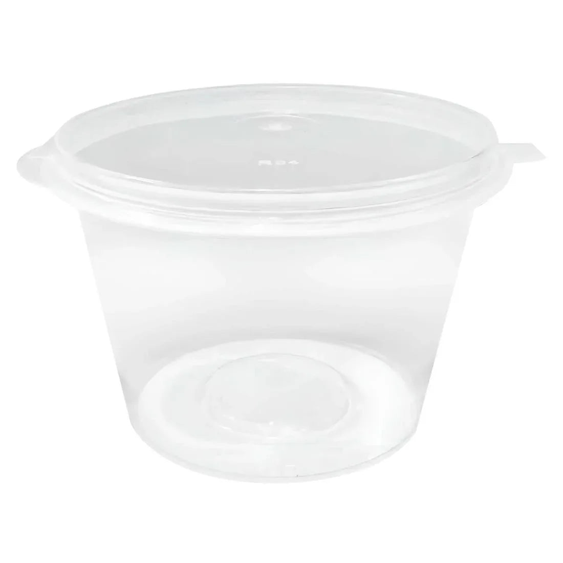HZ578 Fiesta Recyclable Portion Pot with Lid – 100ml (Pack 50)