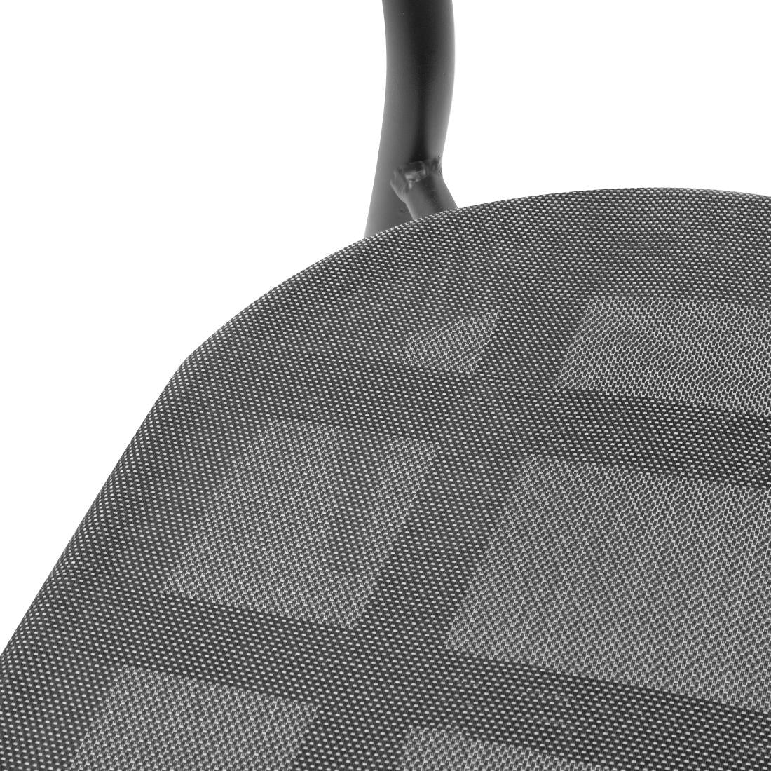 HZ598 Bolero Santiago Outdoor Arm Chair Black (Set 4)