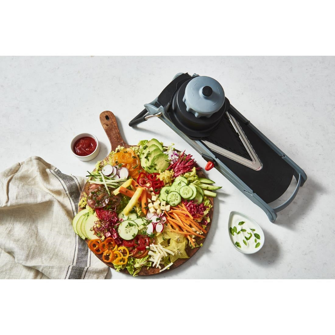 HZ601 - De Buyer Mandolin Viper Julienne 4-10mm