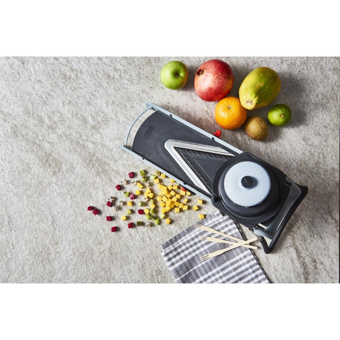 HZ601 - De Buyer Mandolin Viper Julienne 4-10mm