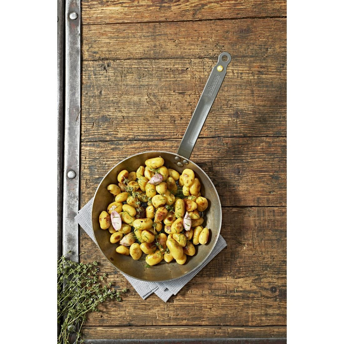 HZ603 - De Buyer Mineral B Element Steel Frypan 32cm