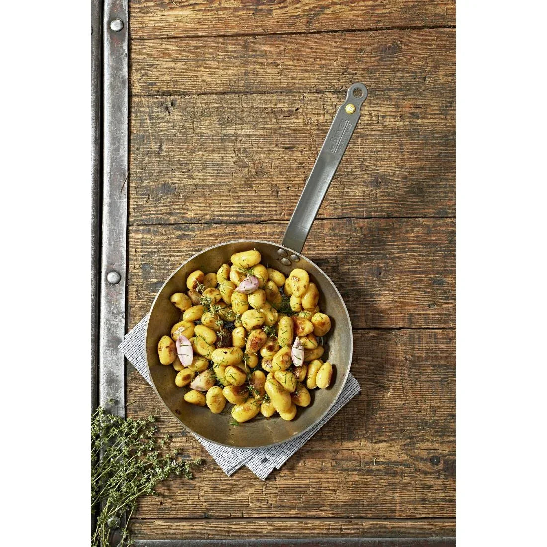 HZ603 - De Buyer Mineral B Element Steel Frypan 32cm