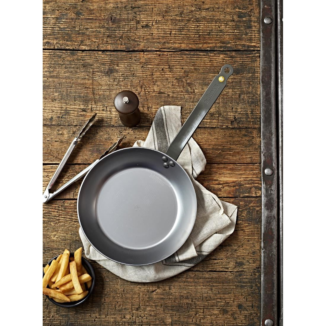 HZ603 - De Buyer Mineral B Element Steel Frypan 32cm