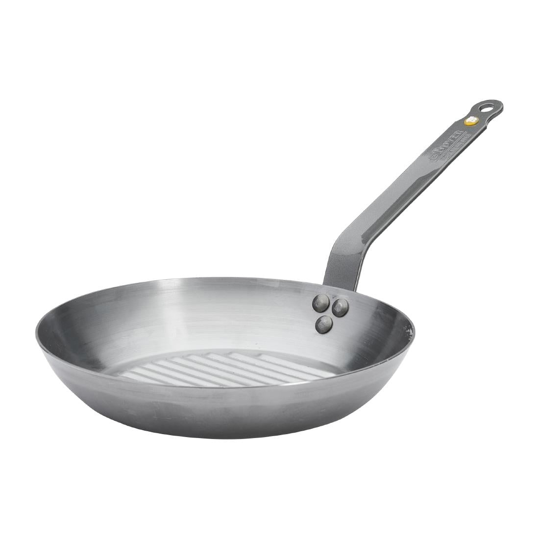 HZ607 - De Buyer Mineral B Round Grill Pan 26cm