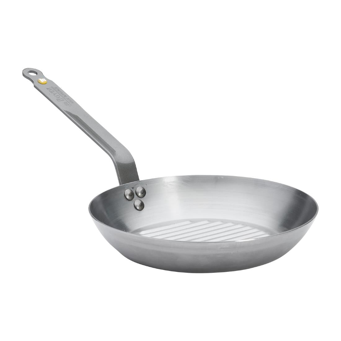 HZ607 - De Buyer Mineral B Round Grill Pan 26cm